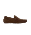 Jack Erwin Parker Suede Casual Driving Loafer In Brown