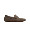 Jack Erwin Parker Suede Casual Driving Loafer In Gray