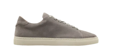 Jack Erwin Wesley Leather Low-top Sneaker In Brown