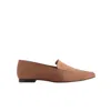 Jack Erwin Women's Brown / Neutrals Morgan Venetian Loafer - Taupe Suede In Brown