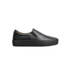 Jack Erwin Women's Evie Slip-on Sneaker - Black Leather In Black