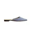 Jack Erwin Women's Paz Mule - Blue Suede In Blue
