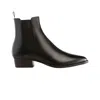 Jack Erwin Women's Robie Chelsea Boot - Black Nappa Leather In Black