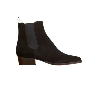 Jack Erwin Women's Robie Chelsea Boot - Black Suede