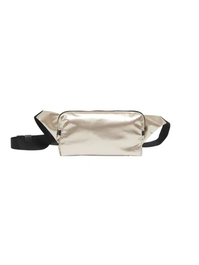 Jack Gomme "bloom" Banane Bag In White