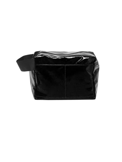 Jack Gomme 'box' Trousse In Black