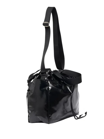 Jack Gomme Light Vegan Original Cyclo Besace In Black