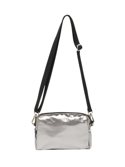 Jack Gomme Messenger Bag Mini "lvo" In Gray