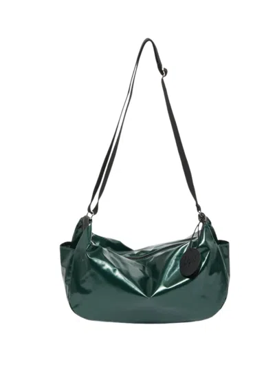 Jack Gomme Messenger Bag With Strap "liris" In Green
