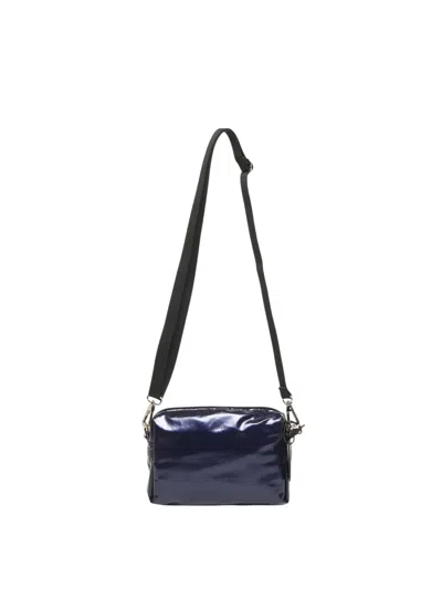 Jack Gomme "mini" Crossbody Bag In Blue