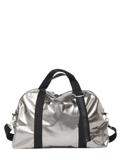 Jack Gomme Travel Bag With Straps "walli" In Gray