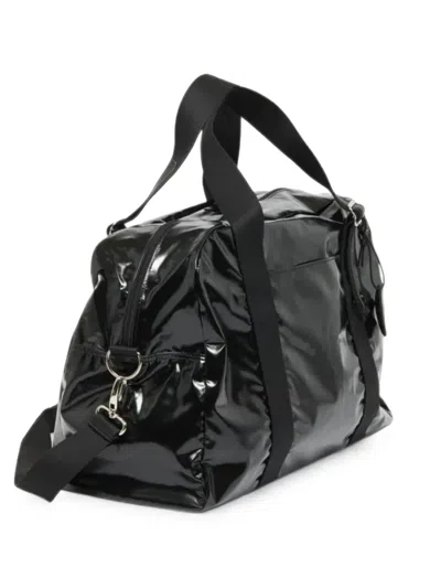 Jack Gomme Walli Light Glossy Travel Bag In Black