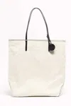Jack Gomme Women's Amie Tote In Cream/black Trim In Multi