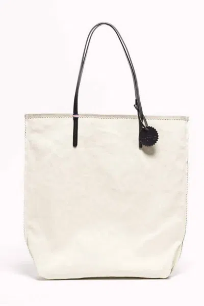 Jack Gomme Women's Amie Tote In Cream/black Trim In Multi