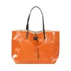 Jack Gomme Women's Bahia Tote Bag In Pumpkin/black Trim In Multi