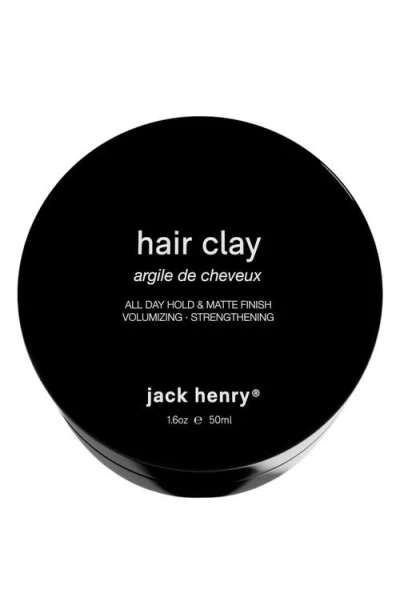 Jack Henry Hair Clay In Transparent