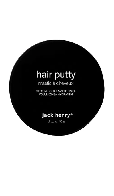 Jack Henry Hair Putty In Metallic