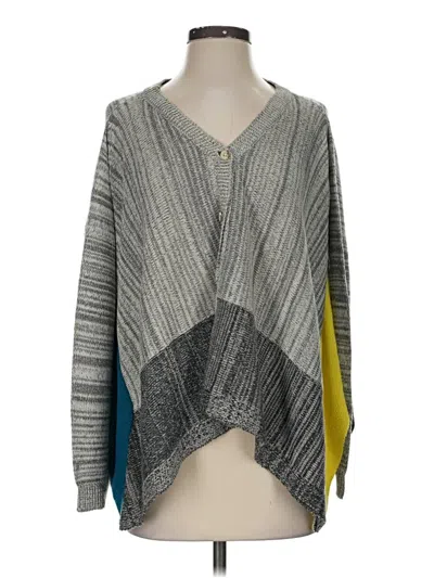 Pre-owned Jack Long Sleeve Blouse In Gray