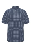 Jack Nicklaus Agave Print Golf Polo In Blue