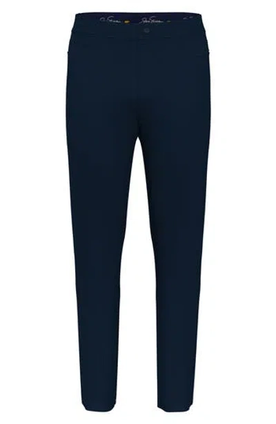 Jack Nicklaus Five-pocket Adjustable Waist Golf Pants In Blue