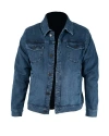 Jack Of Spades Denim Jacket In Indigo Blend