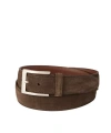 Jack Of Spades Italian Sueded Calfskin Dress Casual Belt