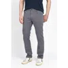 Jack Of Spades Jack Fit Five Pocket Jeans In Blue Grey
