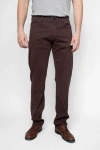 Jack Of Spades Jack Fit Five Pocket Pants In Brushed Burgundy