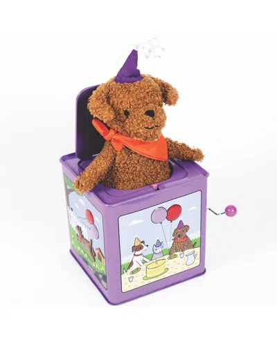Jack Rabbit Creations Kids' Birthday Puppy Jack In The Box Toy In Multi