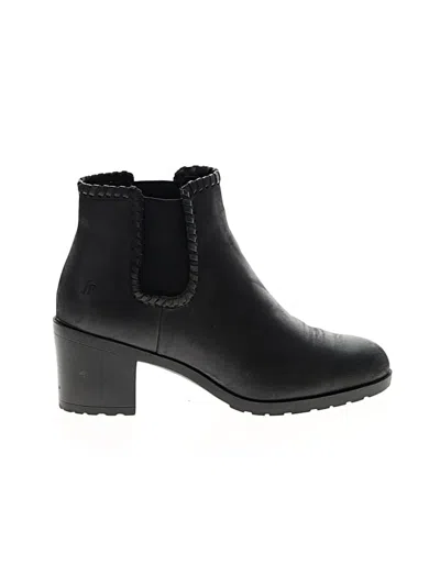 Pre-owned Jack Rogers Ankle Boots In Black