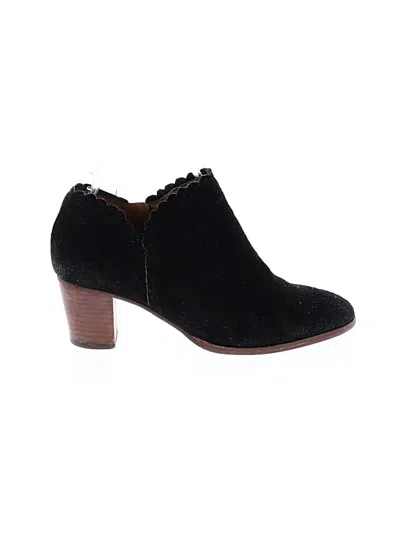 Pre-owned Jack Rogers Ankle Boots In Black