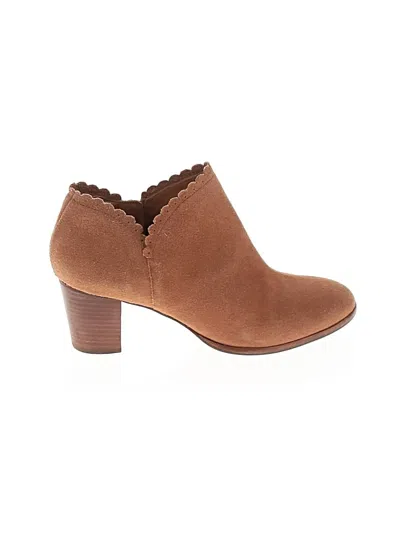 Pre-owned Jack Rogers Ankle Boots In Brown