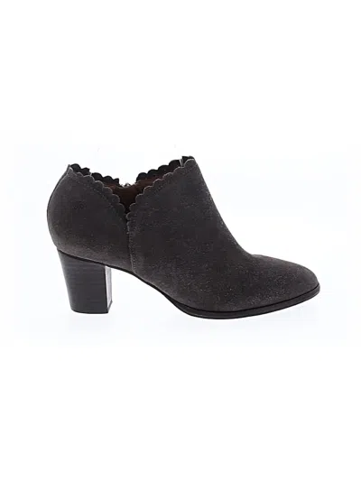 Pre-owned Jack Rogers Ankle Boots In Gray