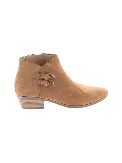 Pre-owned Jack Rogers Ankle Boots In Tan