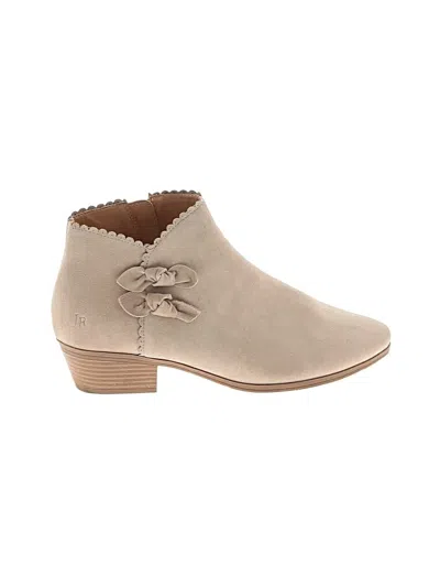 Pre-owned Jack Rogers Ankle Boots In Tan