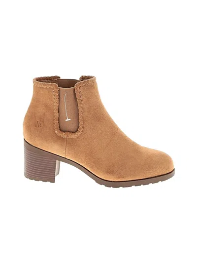 Pre-owned Jack Rogers Ankle Boots In Tan
