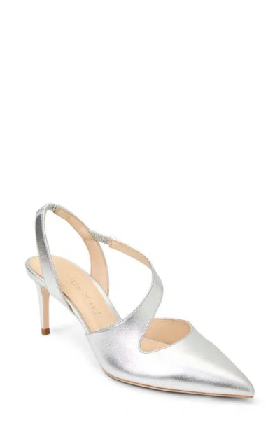 Jack Rogers Ansley Slingback Pump In Silver