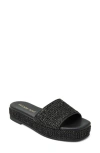 Jack Rogers Bay Flatform Sandal In Black