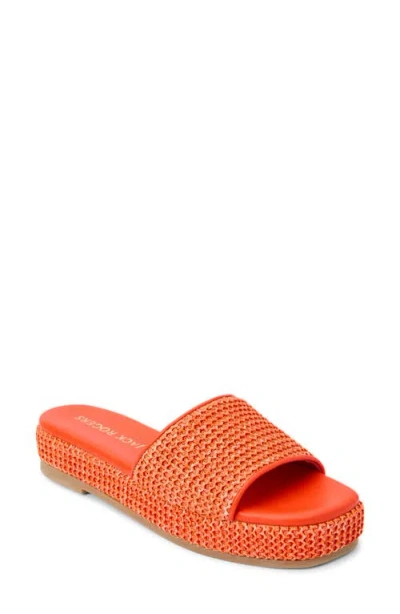 Jack Rogers Bay Flatform Sandal In Flame
