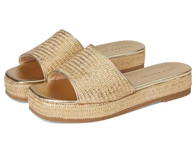 Jack Rogers Bay Flatform Sandal In Gold