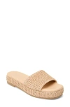 Jack Rogers Bay Flatform Sandal In Natural