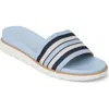 Jack Rogers Bayview Slide Sandal In Blue Multi