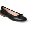 Jack Rogers Bettie Ballet Flat In Black