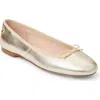 Jack Rogers Bettie Ballet Flat In Silver
