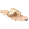 Jack Rogers Boating Jacks Sandal In Gold