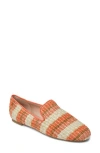 Jack Rogers Bradley Raffia Loafer In Orange