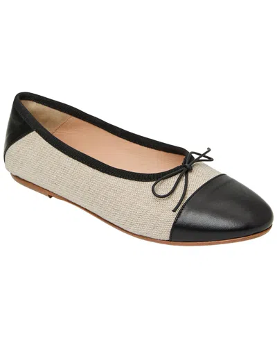 Jack Rogers Carlotta Leather Ballet Flat In Animal Print