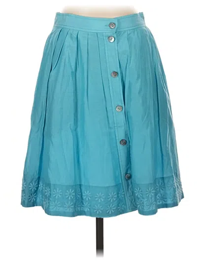 Pre-owned Jack Rogers Casual Skirt In Teal