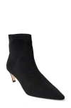 Jack Rogers Charleston Stretch Pointed Toe Bootie In Black
