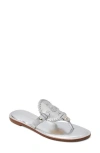 Jack Rogers Collins Flip Flop In Silver